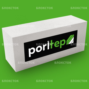 Пеноблоки стеновые Poritep Коломна 625х200х500, D600