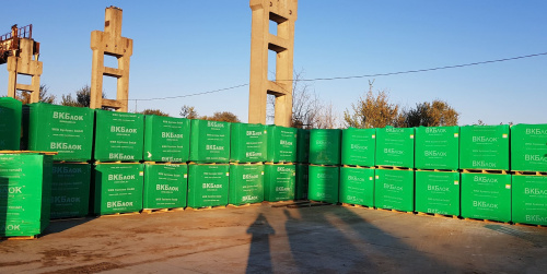 Газобетонные блоки ВКБлок D500 625х350х250 стеновые