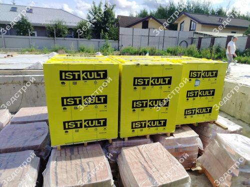 Газобетонные блоки Istkult Егорьевск D600 625х150х200 перегородочные